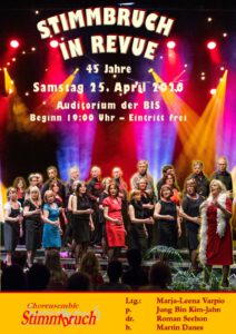 Stimmbruch in Revue